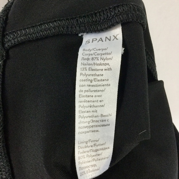 Spanx Faux Leather Leggings Black Size S - Picture 10 of 11